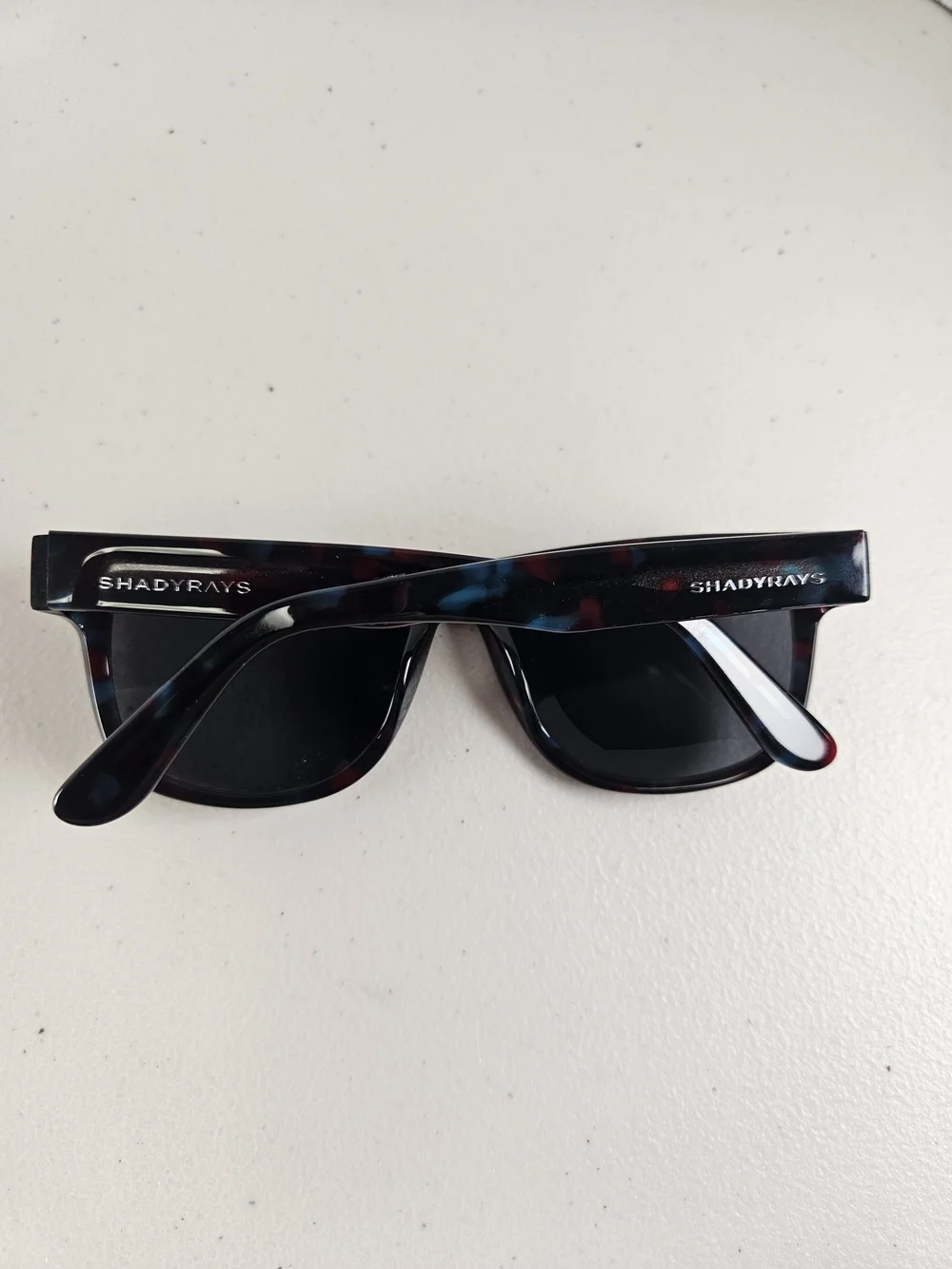 Shady Rays Men’s MOJAVE Patriotic Tortise Sunglasses Like New